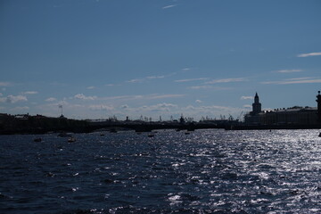 Fototapeta premium view of the city