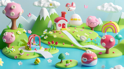 Fototapeta premium cartoon illustration