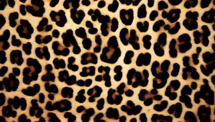 Fototapeta premium leopard print cat spots dark brown background modern design