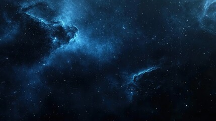 Fototapeta premium Cosmic Night Sky with Stars and Nebulae