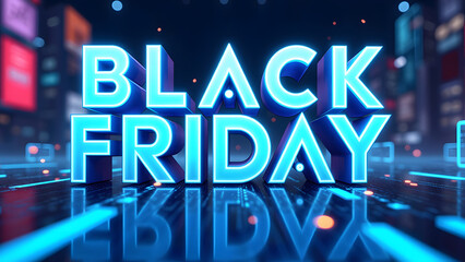 blue disco ball with black friday