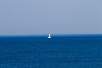 Fototapeta premium sailboat on the sea