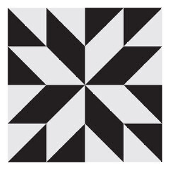 black and white shapes, black and white geometric background