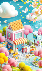 3d child toys wallpaper