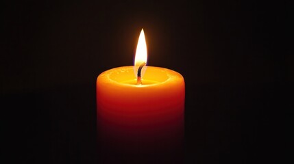 Candle gazing meditation, focusing on the flickering flame to promote concentration and relaxation