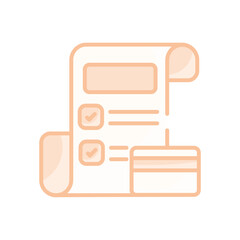 Credit Report vector icon