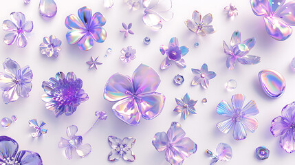 Obraz premium colorful flower pattern