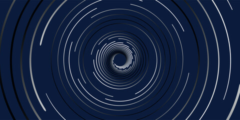 Spiral sound wave rhythm line dynamic abstract vector background