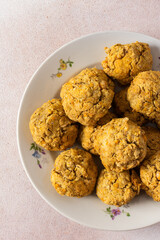 Chickpea buns made with almond and chickpea flour, a healthy, gluten-free option suitable for gluten-free diets and simple, nutritious baking
