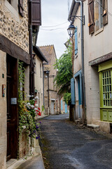 Obraz premium Le village touristique de Hérisson dans l'Allier
