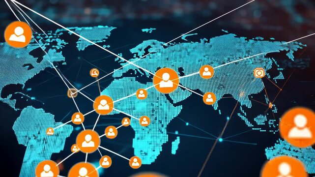 Discover the evolving landscape of global networking as interconnected communication patterns reveal insights into 2023 trends across regions