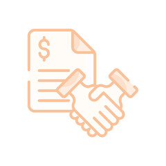 Business Agreement vector icon