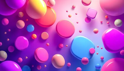 3D Abstract Background 