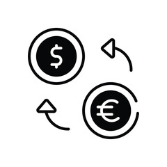 Exchange Rate vector icon