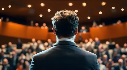 Business leadership conference speaker