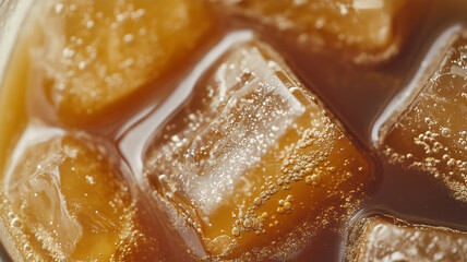 氷の浮かぶコーラ