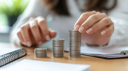 コイン積み上げによる資産管理