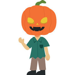 Chibi character illlustration