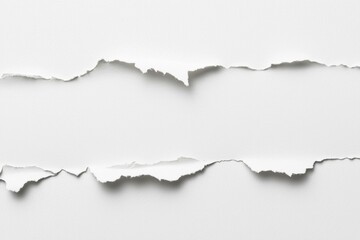 Naklejka premium White paper texture background. 