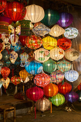 Obraz premium Lanterns in Hoi An ancient town at night