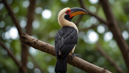 yellow billed hornbill
