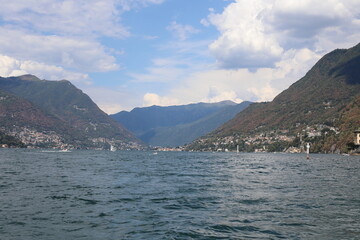 Obraz premium lake como country