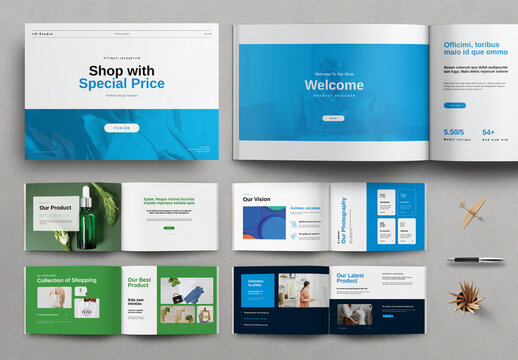 Shop With Special Price Brochure Template