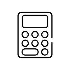 Calculator vector icon