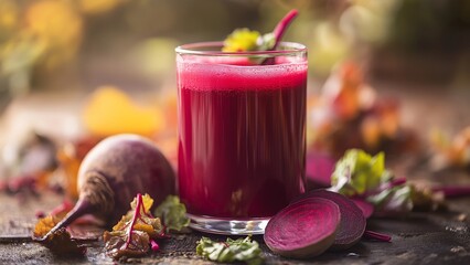 Beetroot Juice, bright light, fall, professional food photography