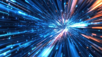 Naklejka premium modern abstract high speed internet technology background