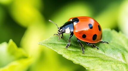 Fototapeta premium Attracting beneficial insects to your garden can improve plant health