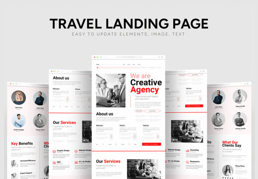 Agency Landing Page