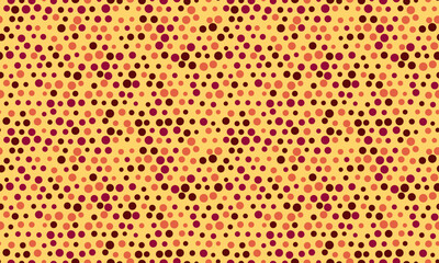 Geometric polka dot pattern with round spots, perfect for abstract backgrounds, seamless wallpapers, or textile prints. A trendy and creative design for modern decor.