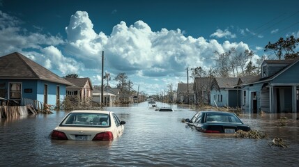 Climate change affects the frequency and intensity of natural disasters.