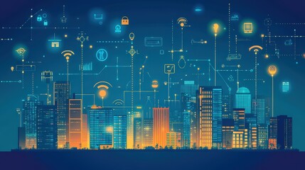 Future of Smart Cities: Explore the potential of IoT in developing smart cities.