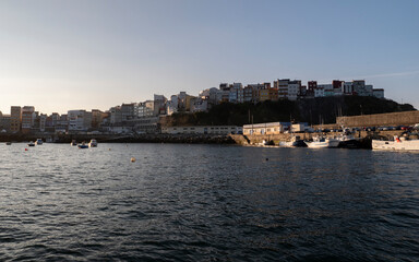 Spanish fishing village Finisterre