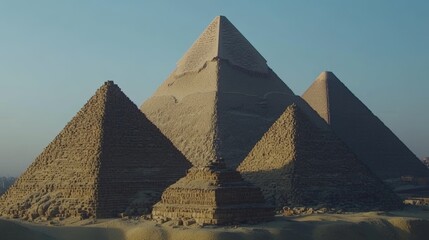 Pyramids of Giza.