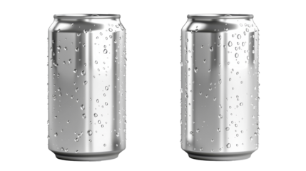 This PNG cut-out features 500ml and 330ml white aluminum cans, perfect for product mockups and branding presentations. Ideal for showcasing beverages, energy drinks, or promotional designs.