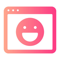 website gradient icon