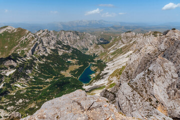 Mountain Panorama from Peak of Bobotov Kuk