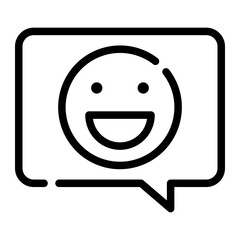 chat line icon