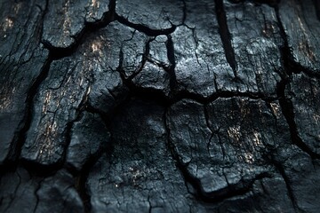 Rough wood: the beauty of the natural grain A close-up of unpolished wood with pronounced grains, cracks and the unique patina of time.