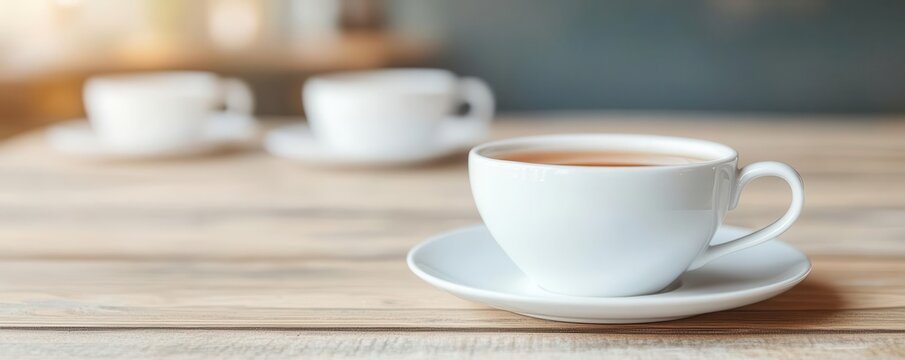 The rhythmic clinking of tea cups in a quiet cafe close up   A peaceful, steady sound for relaxation   whimsical   Overlay   Cafe backdrop