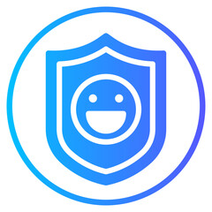 shield gradient icon