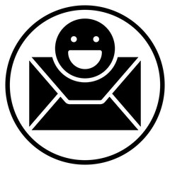 mail glyph icon