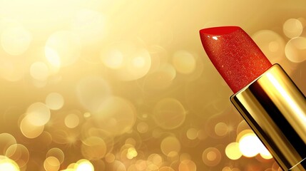 Make up lipstick mock up cosmetics wallpaper background