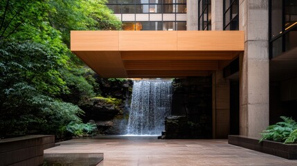 Urban Oasis Waterfall
