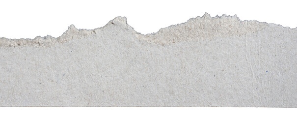 Ripped paper torn edges with transparent background png paper tear