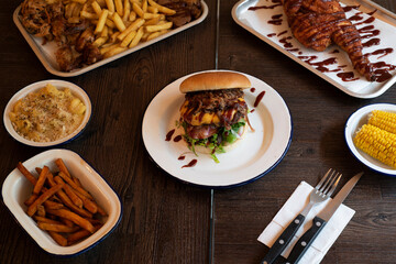 BBQ restaurant food