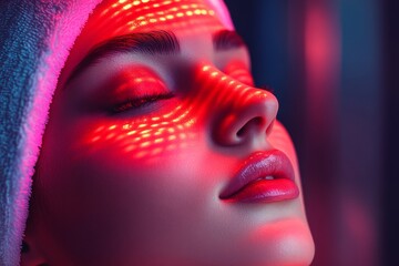 Red light therapy for beauty and skincare, Generative AI